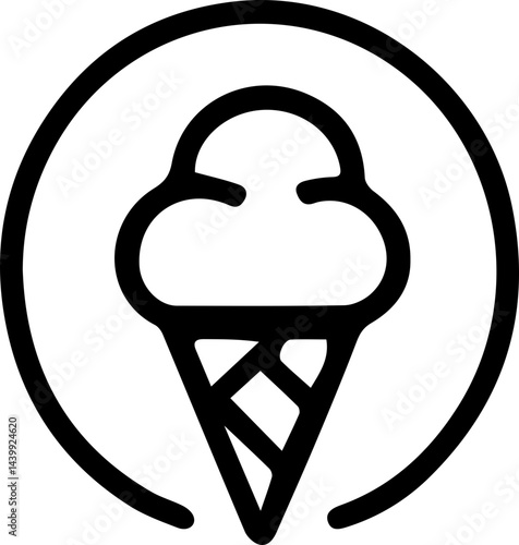 Ice Cream Cone Icon