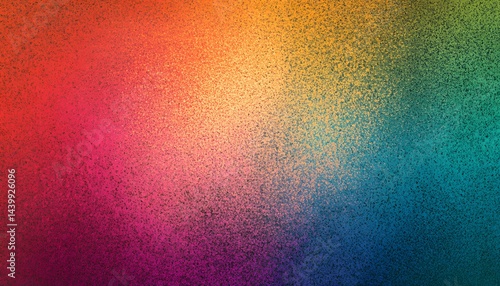 Obraz na płótnie Abstract Image Depicts Gradual Blending of Multiple Color Hues w salonie