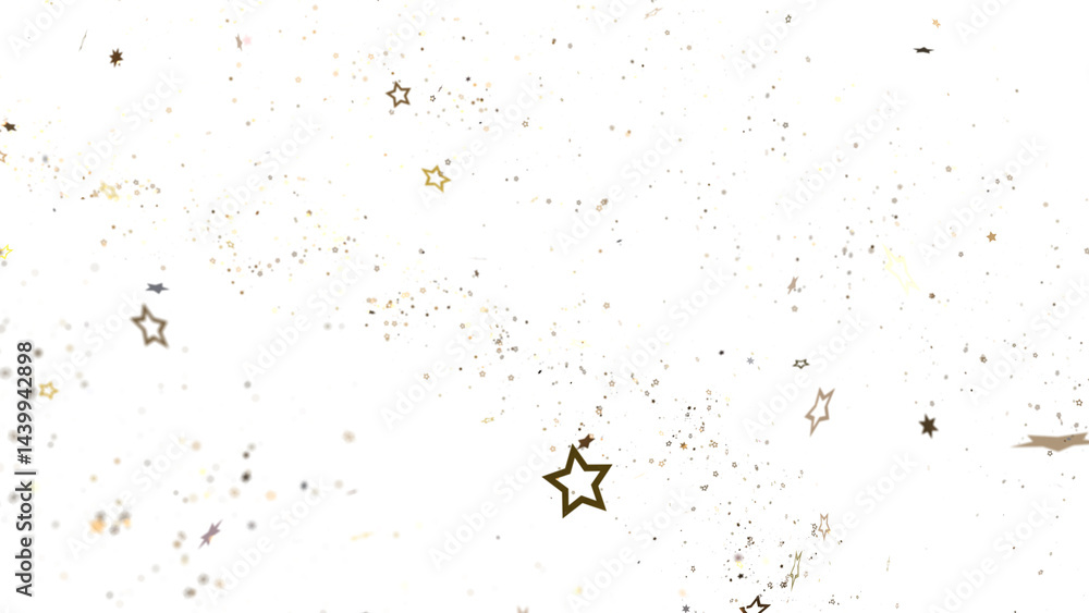 Golden Dreamscapes: Step Into a 3D Rainfall of Gleaming Stars Golden Dreamscapes: Step Into a 3D Rainfall of Gleaming Stars