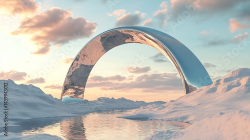 Surreal Beautiful Dream land Abstract Background