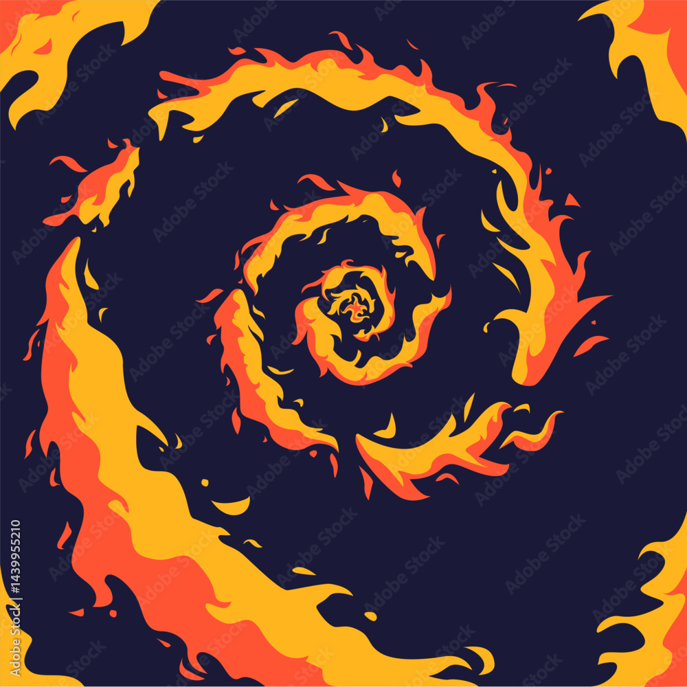 Comic book flame background. Cartoon explosion element. Boom cloud and flame, smoke and explode. Boom effect, vector element for game design