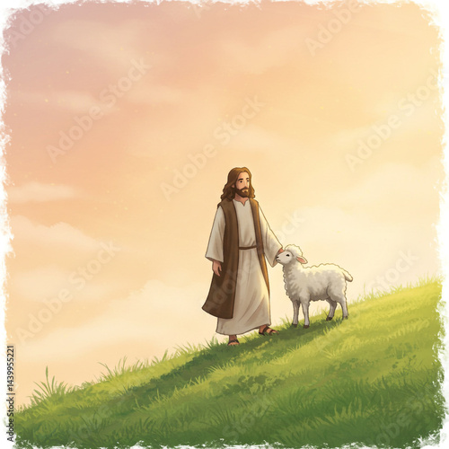Jesus Christ as Good Shephe...