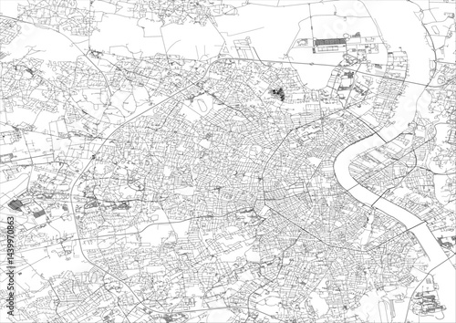 Plan Bordeaux métropoleroute