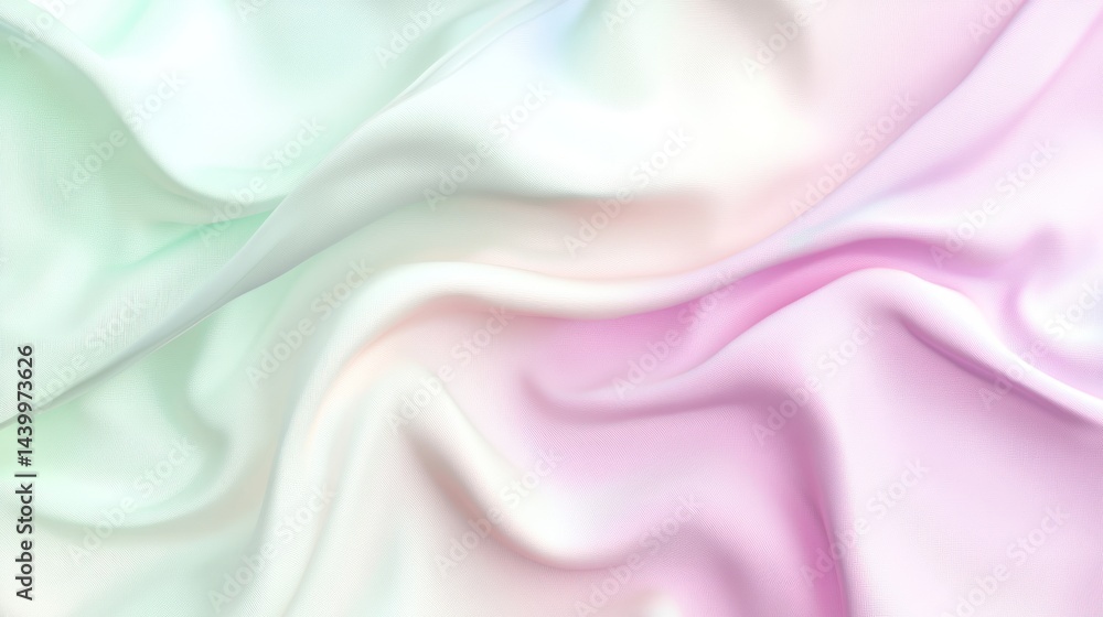 Obraz premium Pastel silk fabric texture background