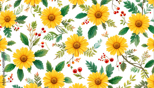 Soft pastel floral illustration featuring blooming flowers on a white background. Perfect for spring designs, wedding invites, or nature-inspired projects.