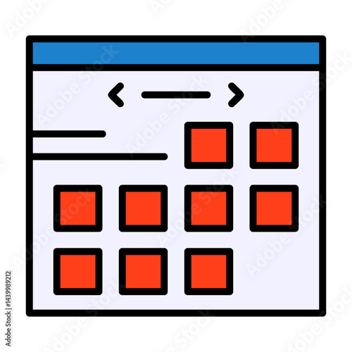 Calendar Filled Icon
