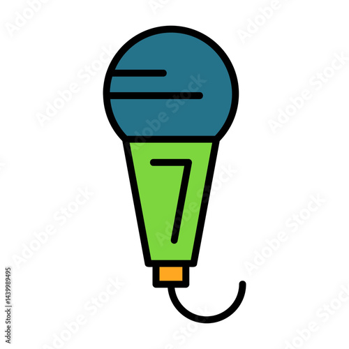 Microphone Filled Icon