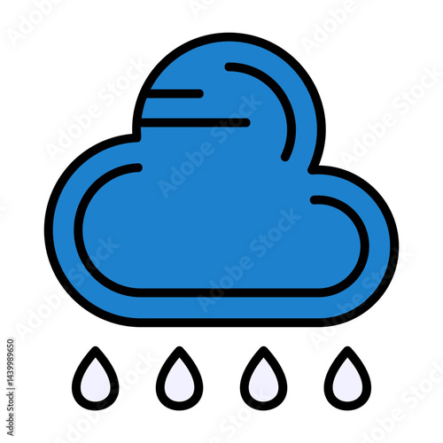Rain Filled Icon