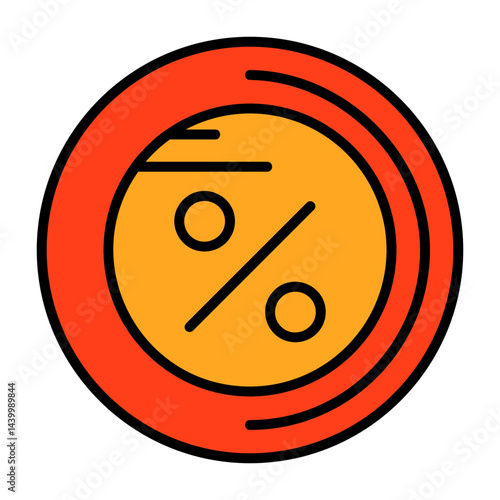 Percentage Filled Icon