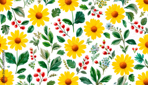 Soft pastel floral illustration featuring blooming flowers on a white background. Perfect for spring designs, wedding invites, or nature-inspired projects.