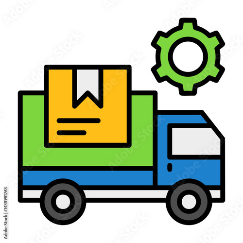 Shipping Filled Icon