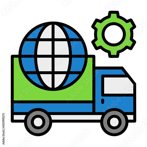 Logistics Filled Icon