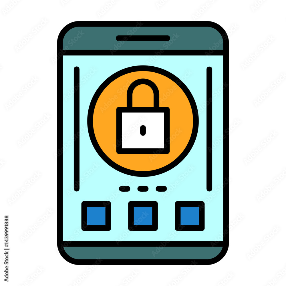 Lock Filled Icon Lock Filled Icon