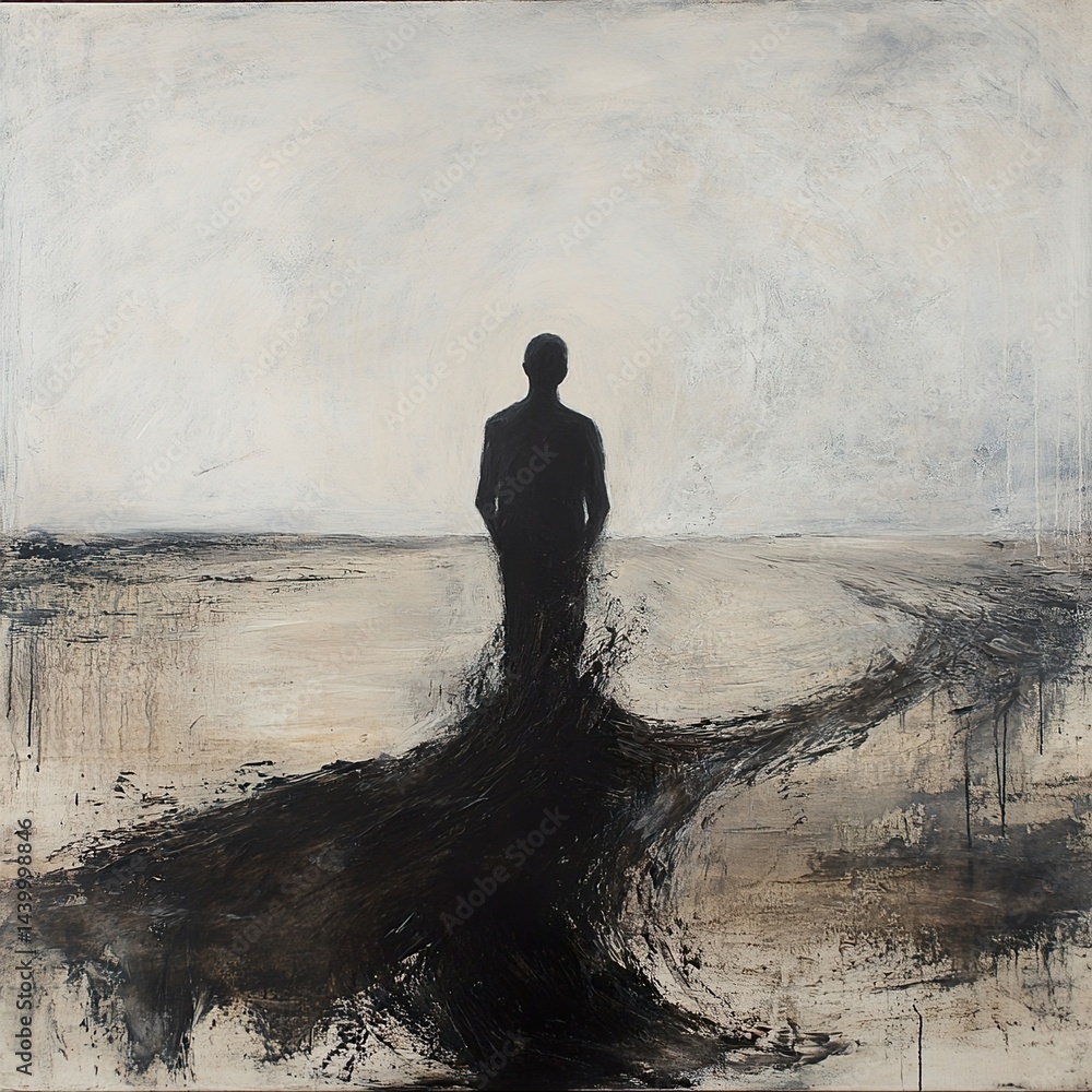 Obraz premium Solitude's Journey