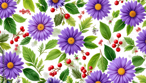 Soft pastel floral illustration featuring blooming flowers on a white background. Perfect for spring designs, wedding invites, or nature-inspired projects.