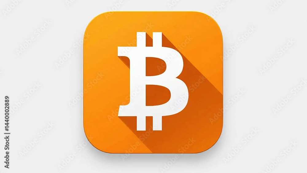 Bitcoin Symbol Icon Bitcoin Symbol Icon