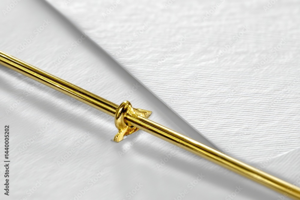 Gleaming Golden Knot A Close-Up of an Exquisite Gold Ring Detail Gleaming Golden Knot A Close-Up of an Exquisite Gold Ring Detail