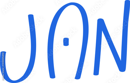달력, 캘린더, jan, 1월, 손글씨, 캘리그라피, 연필, 기호, 펜