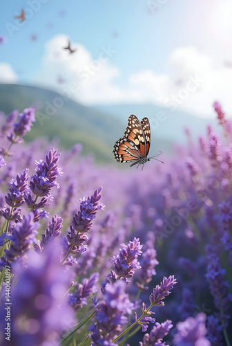 butterfly on flower