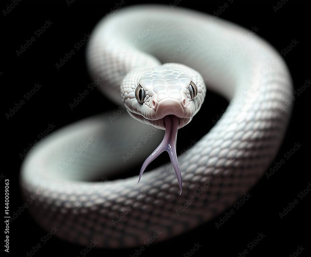 Fototapeta premium Albino Black Mamba