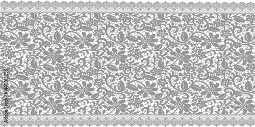 Untitled Artwork Luxurious lace patterns are suitable for fabric patterns, wallpapers, tattoos, furniture, wedding dresses, interior decorations.
