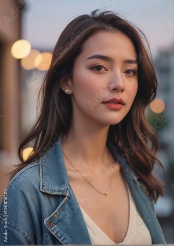 Asian Beautiful Lady 