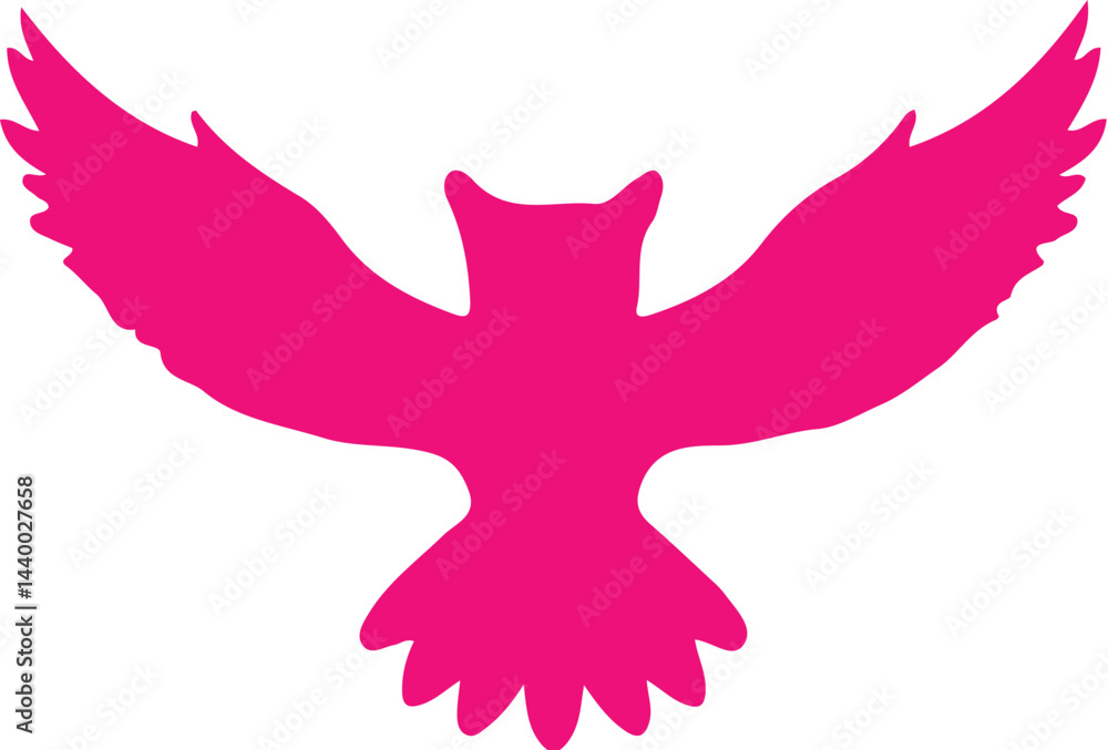 Obraz premium Owl simple icon. Vector ICON all icon Viktor 