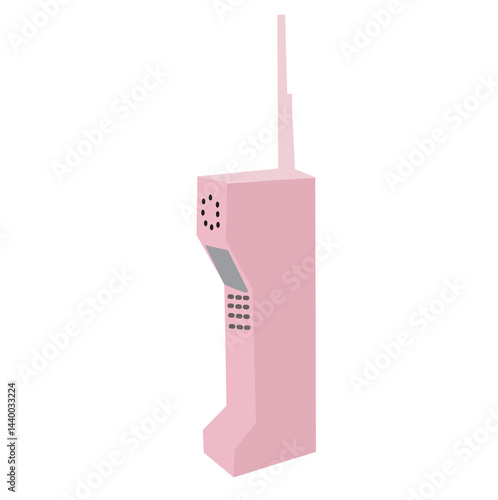 retro cell mobile phone. cell phone from 90s years 