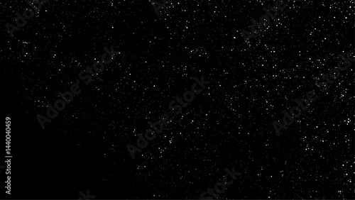 Dark texture with white noise from dust and small fragments, seamless coarse gritty film grain texture photo overlay, white noise gritty sandy grunge textured and background