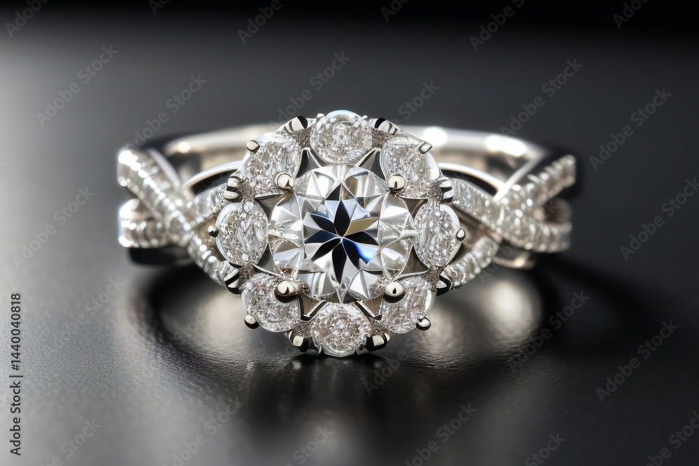 Fototapeta premium Diamond ring 