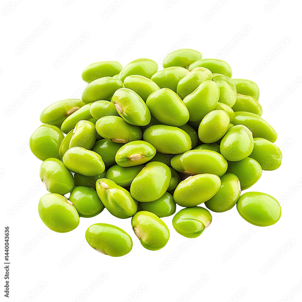 Pile of fresh green beans Pile of fresh green beans