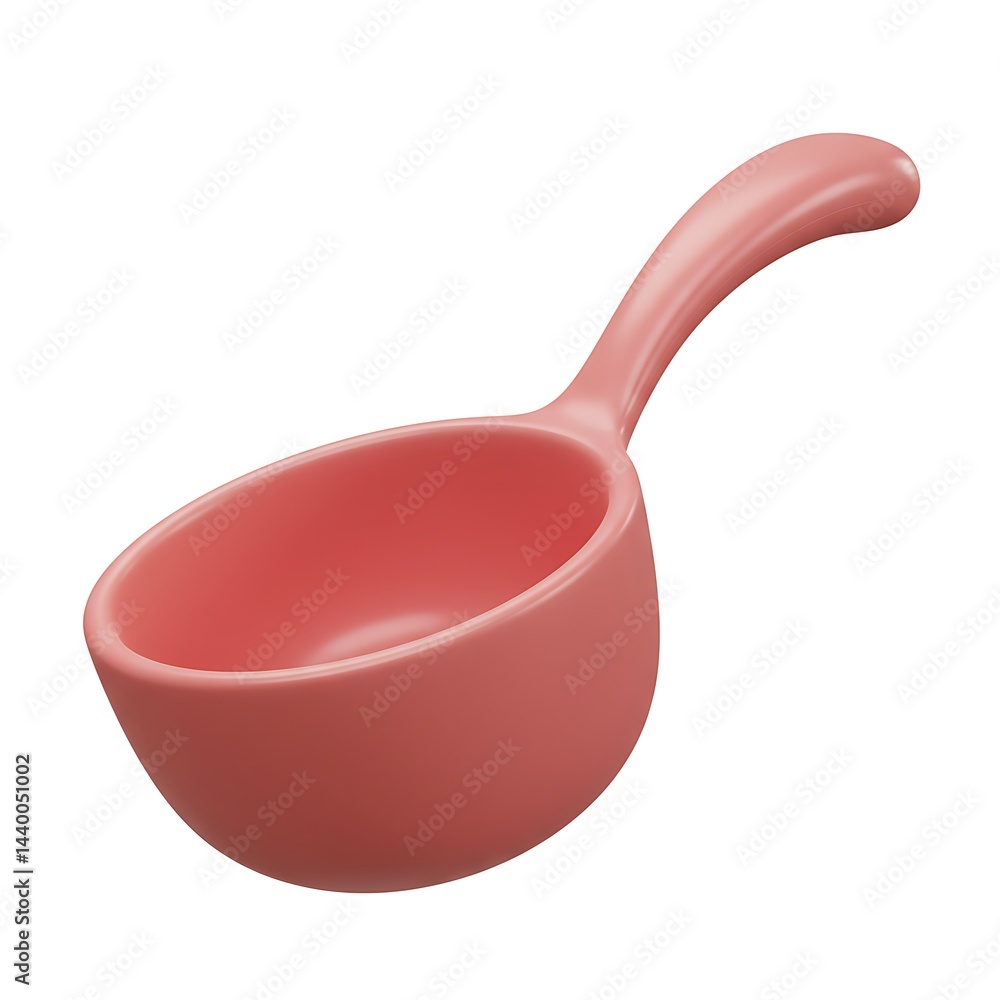 3D Brown Plastic Scoop for Detergent 3D Brown Plastic Scoop for Detergent