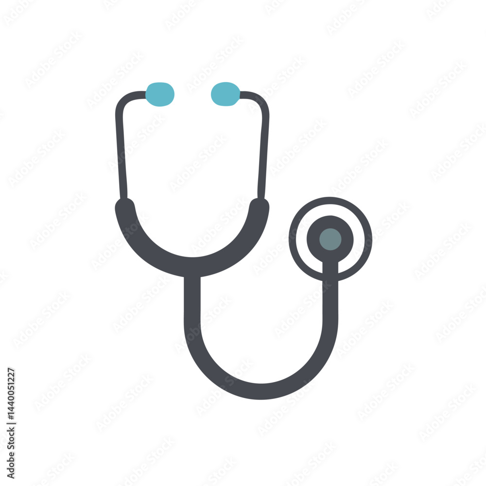stethoscope on white background for web and graphic design stethoscope on white background for web and graphic design