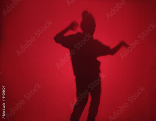 silhouette of a woman