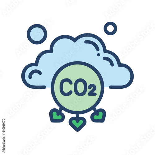CO2 Cloud with Green Leaves: Carbon Dioxide Emissions and Green Solutions
