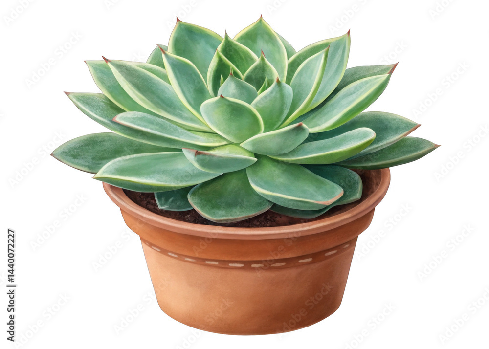 Succulent isolated on a transparent background. Succulent isolated on a transparent background.