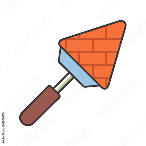  Dynamic Bricklaying Trowel Icon