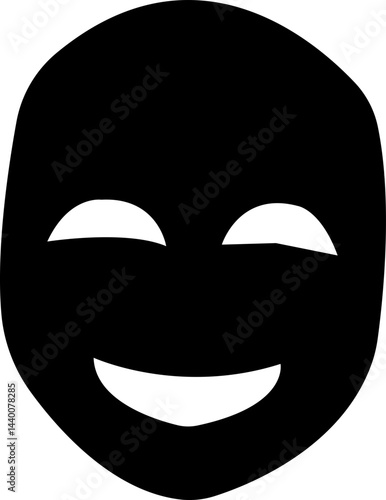 
Mask superhero carnival villain or burger vector icon set. Black masquerade costume eye mask silhouette hidden person face. Simple design incognito party masque shape template illustration. isolated 