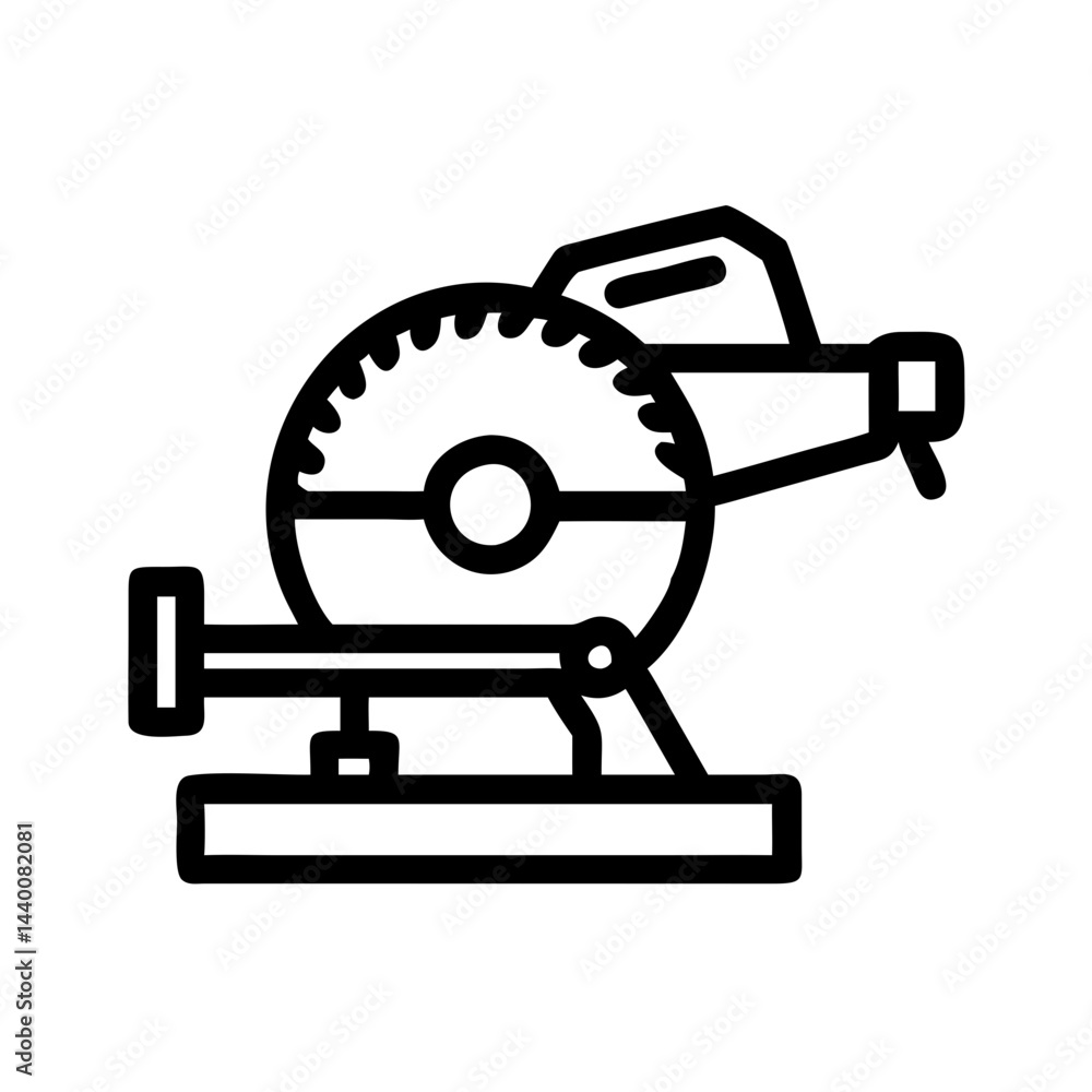Engaging Miter Saw Visual Engaging Miter Saw Visual