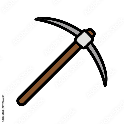  Modern Pickaxe Tool Icon