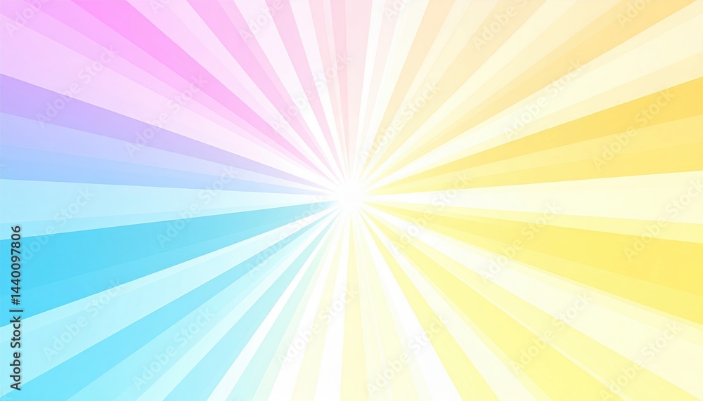 Obraz premium Radiant color burst background graphic design digital art bright and vibrant abstract viewpoint creative concept
