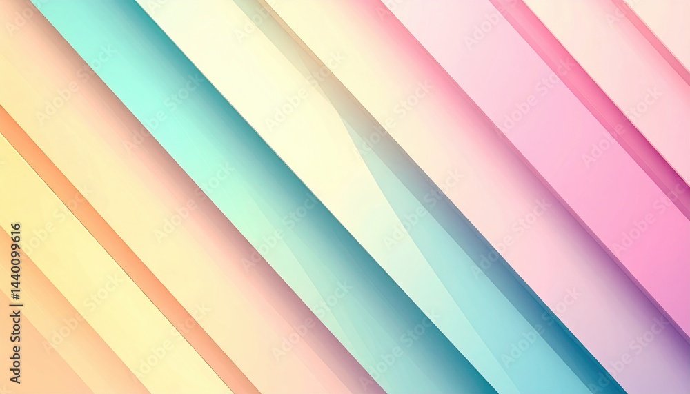 Fototapeta premium Abstract action of colorful diagonal lines digital art background graphic design modern clean minimalist