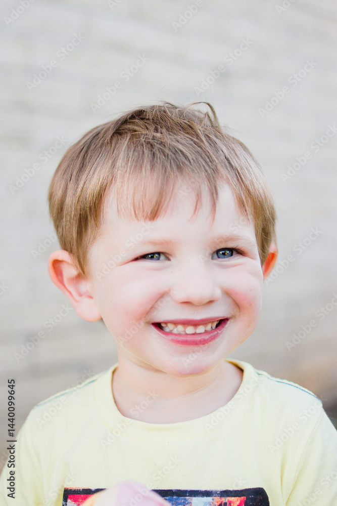 Young boy smiling Young boy smiling