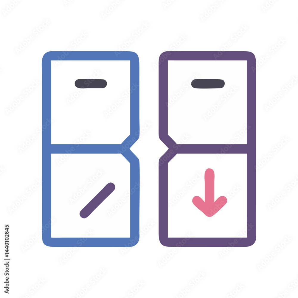Data Transfer Icon: Upload and Download, Information Exchange, Synchronization, and Processing Data Transfer Icon: Upload and Download, Information Exchange, Synchronization, and Processing