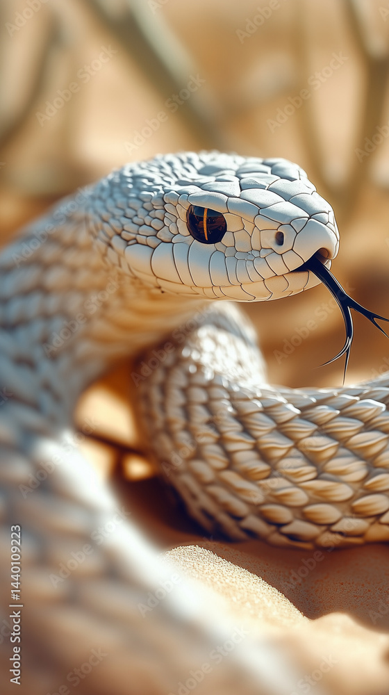 Fototapeta premium Close-up of a snake