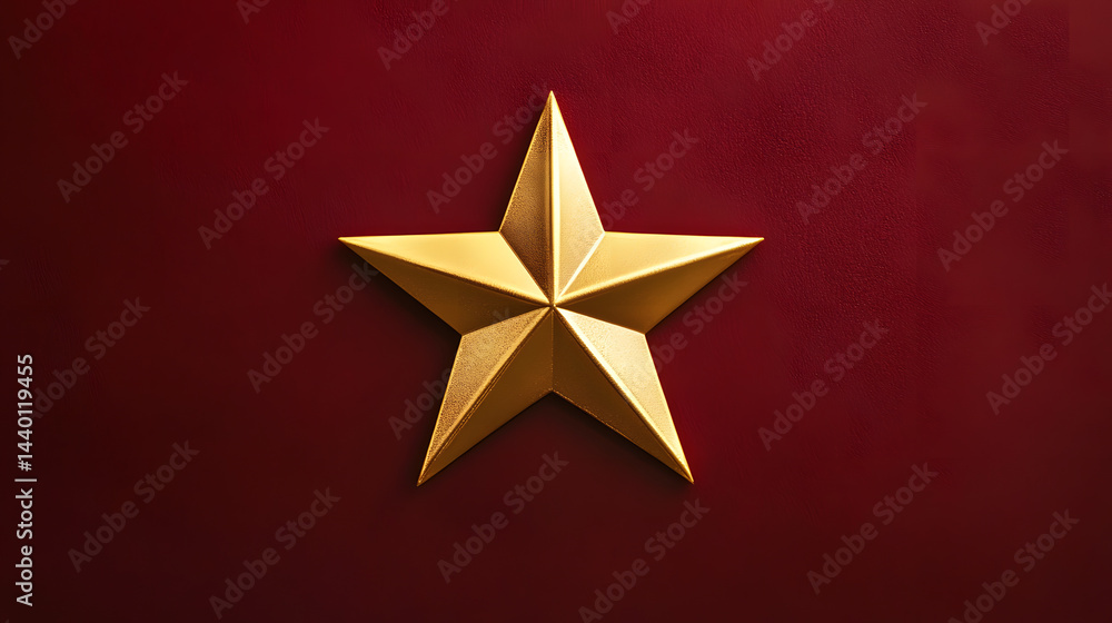 Fototapeta premium star, christmas, gold, decoration, symbol, stars, shape, holiday, celebration, illustration, shiny, red, vector, design, award, golden, icon, ornament, object, shine, sign, art, glitter, xmas, bow