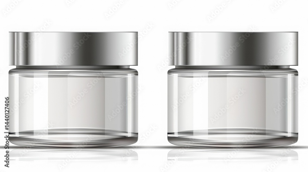 Various Cosmetic Cream Jars on a Black Isolated on transparent background.jpeg Various Cosmetic Cream Jars on a Black Isolated on transparent background.jpeg