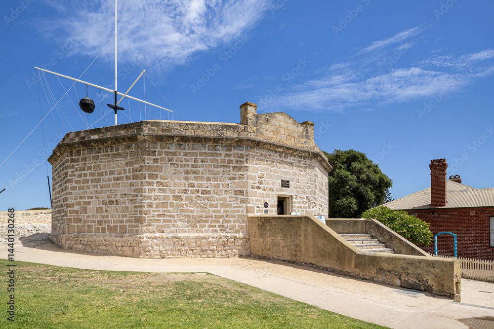 The Old Round House built in 1830 in the Swan River Colony in Fremantle 6160 (Walyalup) , Western Australia, WA, Australia