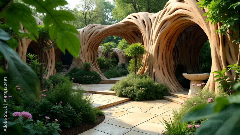 Obraz premium Botanical Garden Showcase