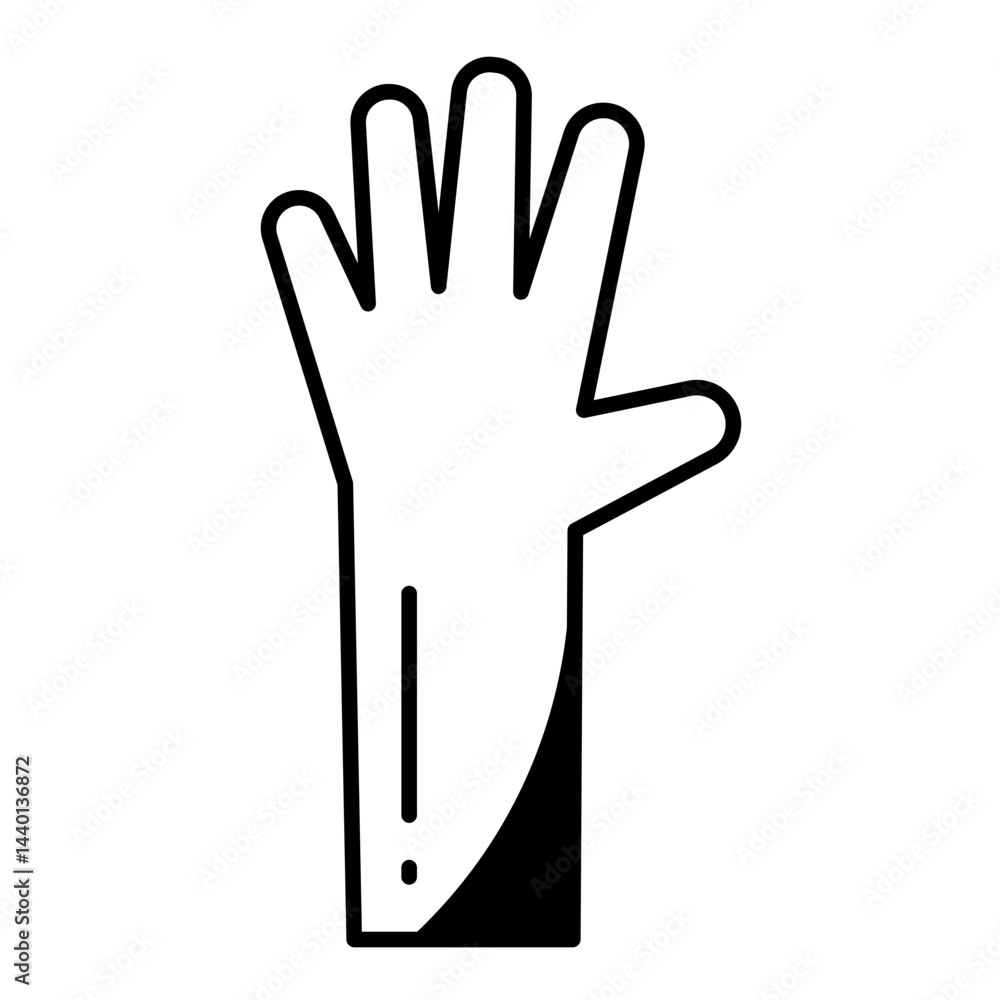 Obraz premium Hand icon